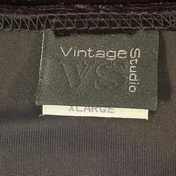 VINTAGE 90’ss. NWT’s. Vintage Studio velour floral sleeveless top - Picture 7 of 11